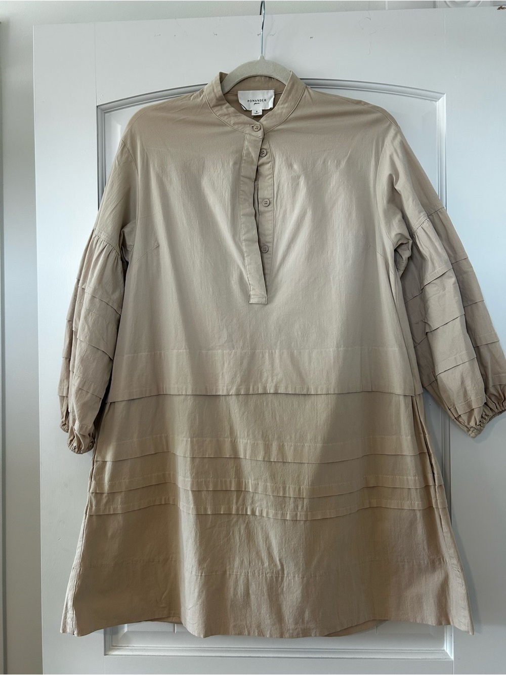 Tuckernuck Pomander Place Chelsea Dress Puff Long Sleeve - Picture 4 of 9